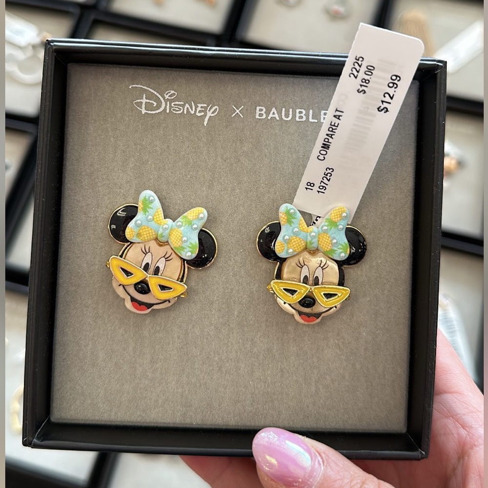 Disney x Baublebar Minnie earrings